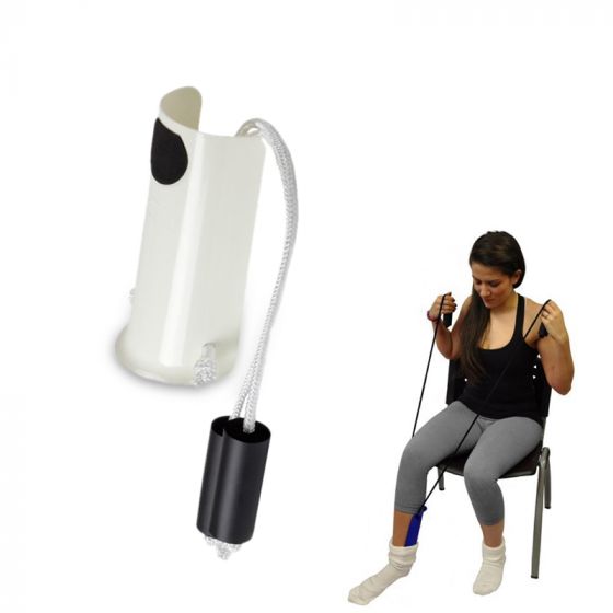 Easy On and Off Slider Pulling Assist Device Compression Sock