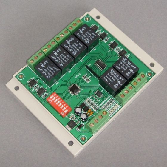 RS485 Decoder Six Sets of Relay Switches Can Be Querying Switch State