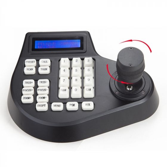 Cctv Camera Speed Dome Controller Mini Coaxial CCTV Keyboard