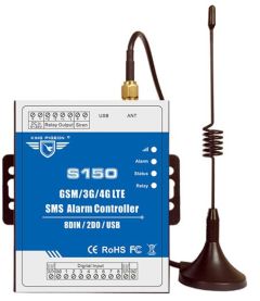  GSM SMS alarm Controller used for GSM Access Control System GSM Gate Opener Automatic monitoring Valve control