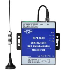 GSM 3G SMS alarm Controller used for GSM Access Control System GSM Gate Opener Automatic monitoring valve control