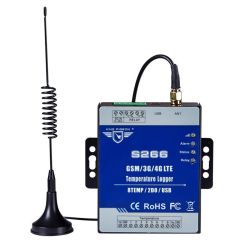 King Pigeon Temperature Monitoring Alarm Data Logger Recorder Supports High/Low SMS/Call Alert S266 