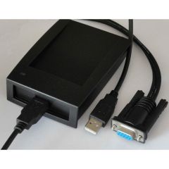 RFID 13.56免驅動RS232通用IC卡門禁讀卡器一卡通軟體m# 發卡器