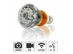 1080P WiFi Bulb Light Spy Camera