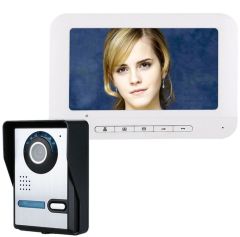 7 Inch Color LCD Video Door Phone Intercom Doorbell Night Vision Security CCTV Outdoor Camera Home Surveillance