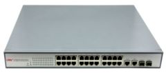 24 POE Ports+2GE/GF Uplink Switch