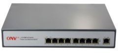 9-Port 100M High Power POE Switch For PTZ Camera