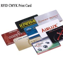 Custom Production RFID Card +Printing Graphics Logo Standard Size 125KHz/13.56 MHz