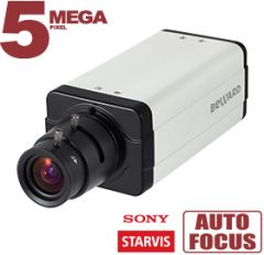5MP Auto Focus Smart IP Security Box Camera with Onvif