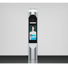 7 Inch LCD Entrance Turnstile Electric Turnstiles Gate with Access Control Face Recognition