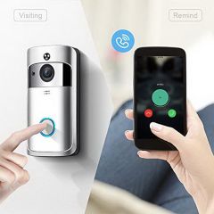 720p Smart Doorbell WiFi Wireless Video Intercom Door Ring Security Camera Bell