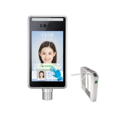 8inch IPS Display Touch Screen Dynamic Face Recognition Security Infrared Time Attendance Face Recognition Door Access System