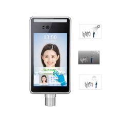 8 Inch Touch Screen Face Recognition Terminal Time Attendance Access Control Machine Software