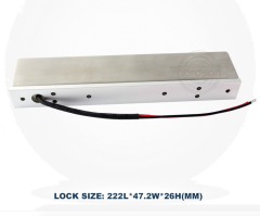 Stainless Steel Waterproof IP68 Outdoor 12/24VDC 280kg 600lbs Sliding Door Lock for Access Control System