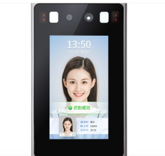 4.3 Inch Touch Screen Wireless Time Attendance Face Detection Kiosk Built in Card Reader