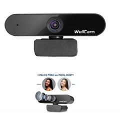 Full HD Autofocus USB PC Microphone 1080P Autofocuse Webcam Mini Cam Auto Focusing Streaming 2MP Web Camera