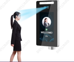 Door Management Intercom Face Identification Waterproof Facial Recognition Time Attendance with Access Control Function