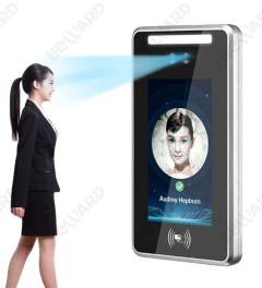 Scan Management Employees Facial Card Recording Recorder Dynamic Face Recognition Time Biometric Clocking in Machine