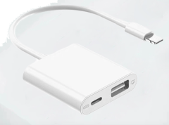 IC-3959 蘋果OTG轉接頭+充電二合一 lightning轉USB 手機/平板通用 USB3.0 支援ios13