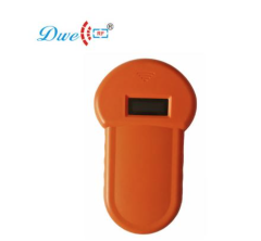rfid handheld 134Khz animal chip ear tag reader ISO11784 FDX-B chip card reader