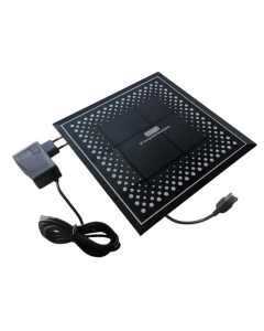DC15V Shopping Mall 8.2MHZ EAS RF Soft Label Deactivator RF Digital Glass Pad Deactivator Anti-Theft Alarm Sensor 21.9*21.9cm