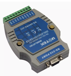 宇泰UT-501導軌式工業級無源光電隔離型RS232轉RS485/422轉換器
