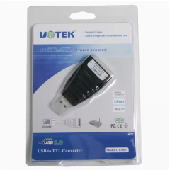 宇泰UTEK USB轉TTL串口轉換器 5V USB2.0轉TTL協議模塊UT-8851