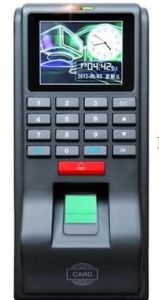 RFID 125KHz Based Access Control + Time Attendance + Fingerprint + PIN +Keypad TFT Color Display Standalone TCP/IP