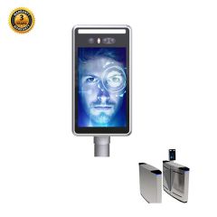 Automatic Face Recognition Tripod Flat Turnstile Terminal