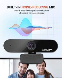 Beauty USB Web Cam with Microphone Autofocus for PC Full HD Web Camera 1080P Webcam