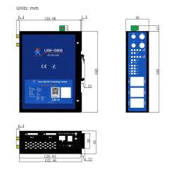 Industrial 4G Multi Cellular Router Dual SIM LTE Card Slot Secure Wireless Connectivity Router DIN-Rail Install for M2M IoT APP