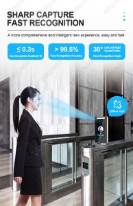 OEM ODM Door Access System Face Recognition Turnstile