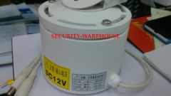Outdoor Horizontal Pan-Tilt Unit Waterproof for CCTV Security Camera Light Alloy 