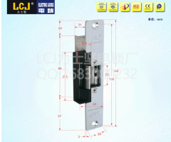 LCJ 力士堅 OC3101L 原裝 電鎖口 門禁 電鎖 陰極鎖 信號回饋