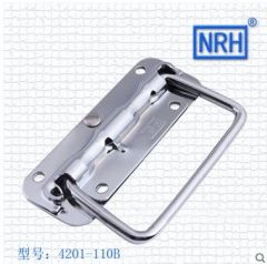 納匯加厚彈簧折疊把手 工具箱活動提手 木箱環提手工業設備箱把手