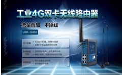 G雙卡工業路由器|多模式4G工業無線路由器|穩定不掉線USR-G808