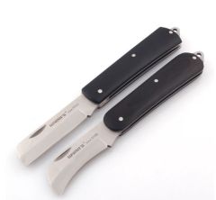 Wynn’s Wynn’s Tools Ebony Handle Straight Blade Curved Blade Electrician's Knife Utility Knife Wire