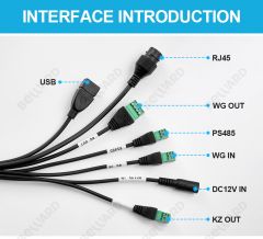 Support WiFi and Bluetooth Gate Open Face Recognition Door Access Control