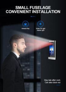 Time Clock Fingerprint Face Recognition Attendance Machine