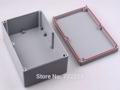 1 pcs 225*150*79mm IP68 aluminum waterproof enclosure DIY junction box outdoor metal box 