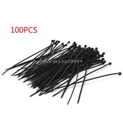 100 Pcs 3X150mm Self-Locking Nylon Wire Cable Zip Ties Cable Ties New G08 Drop ship