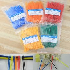 100Pcs 2.5mm x 100mm Universal Nylon Plastic Zip Trim Wrap Cable Ties Hot Sale G08 Drop ship