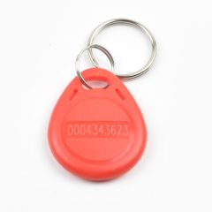 100pcs/lot 125Khz RFID Proximity tag Keyfob token Access Control Rfid key fob brown