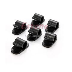 10Pcs Cable Cord Wire Line Organizer Plastic Clips Ties Fixer Fastener Holder Z17 Drop ship