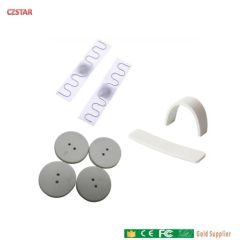 10pcs/pack free shipping Cheap Textile Reusable Silicone RFID UHF Passive Label Softy Laundry Tag bu
