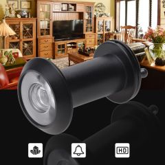 200 Degree Peephole Door Viewer Home Security Wide Angle Door Eyes Anti-Theft Pure Copper Peephole