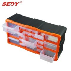 22 Drawers Storage Cabinet Tool Box Chest Case Plastic Organiser Toolbox Bin