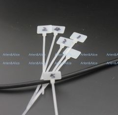 Labe250pcs 4mm*200mm Nylon cable ties tags for On Ethernet RJ45 RJ 12 Wire power cable 