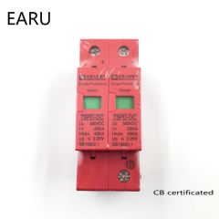 2P SPD DC 500V 20KA~40KA  Over Under Voltage House Surge Protector Low-voltage  Arrester Device