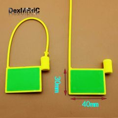 2pcs Electronic tag chip plastic seal RFID 900M RF cable tie lock 180mm long